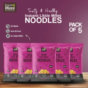 Instant Little Millet Noodles - 60gms (Pack of 5)