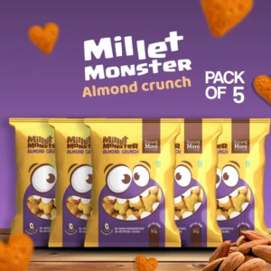Almond Millet bites - 50gms (Pack of 5)