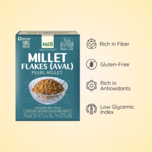 Pearl Millet Flakes (Aval) (250g)