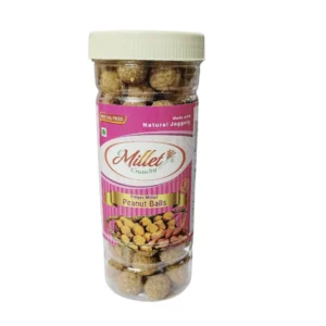 Finger Millet Sweet Pops - Peanut Balls Jar