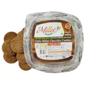 Chocolate With Little Millet Cookies
