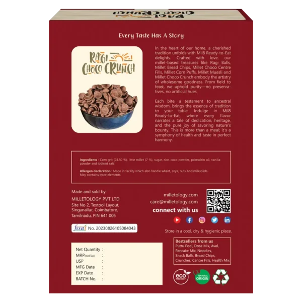 Ragi Choco Crunch Bites